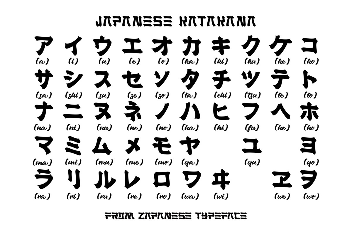 katakana